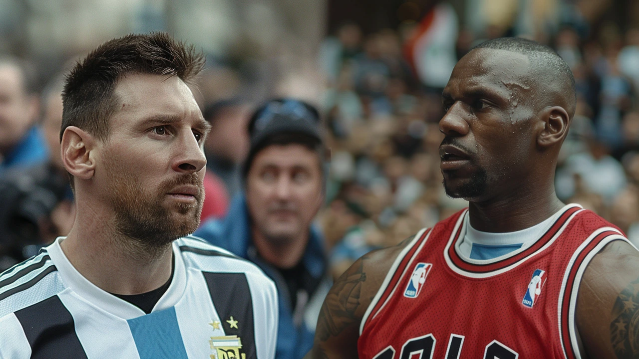 Lionel Messi Elege Michael Jordan como o Maior Atleta da História