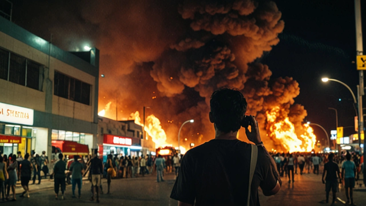 Incêndio Destrói Centro Comercial Popular em Cuiabá: Prejuízos e Medidas de Segurança