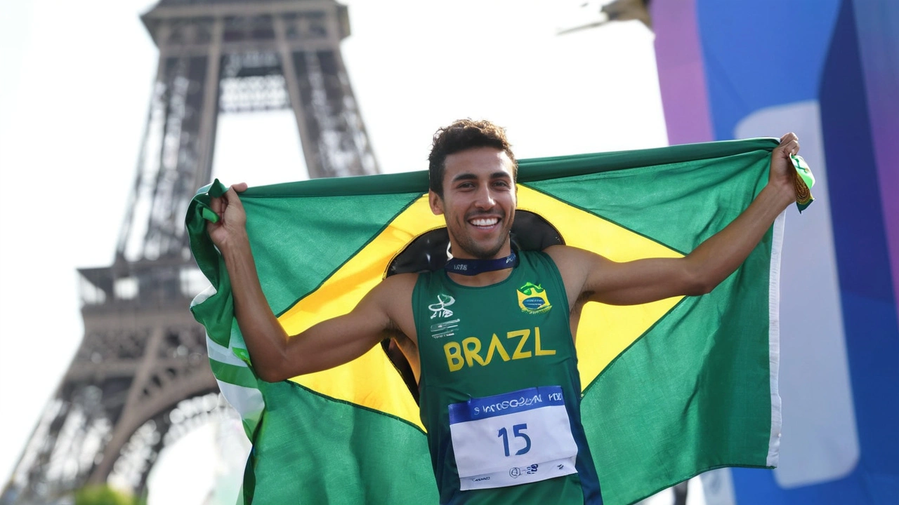 Caio Bonfim conquista histórica medalha de prata na marcha atlética de 20km nas Olimpíadas de Paris 2024