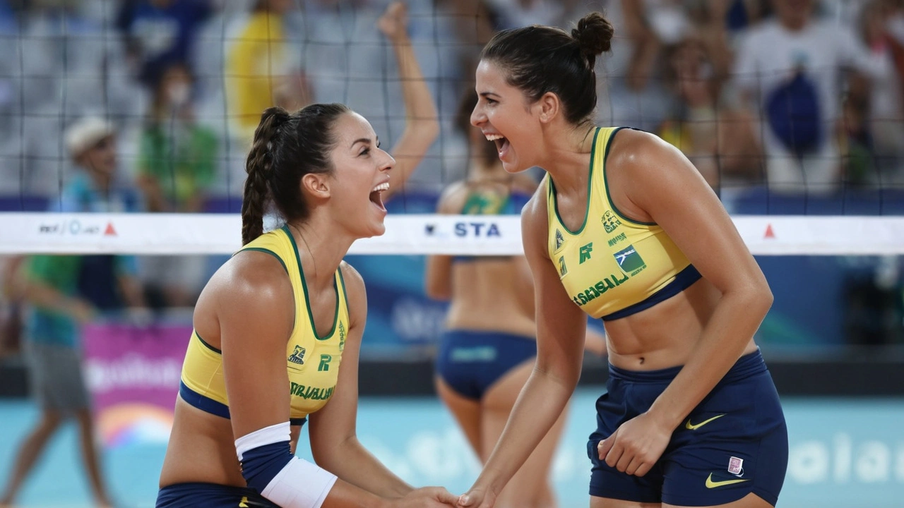 Duda e Ana Patrícia Garantem Vaga na Final do Vôlei de Praia nas Olimpíadas de Paris 2024