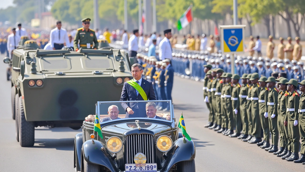 Destaques do Desfile da Independência de 7 de Setembro em Brasília