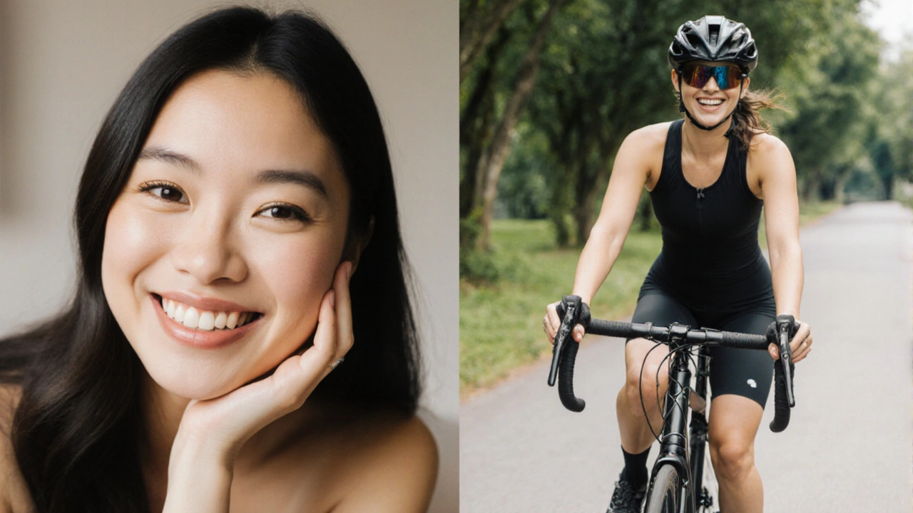 Thais Carla pedala pela primeira vez após cirurgia bariátrica e desafia os críticos